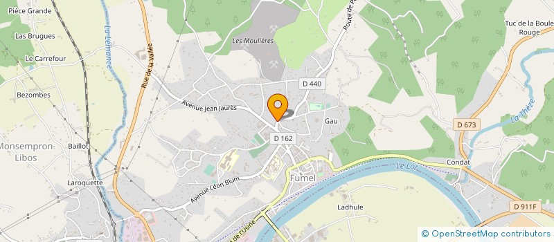 localisation de l'entreprise MONSIEUR PEDRO VARA  FUMEL