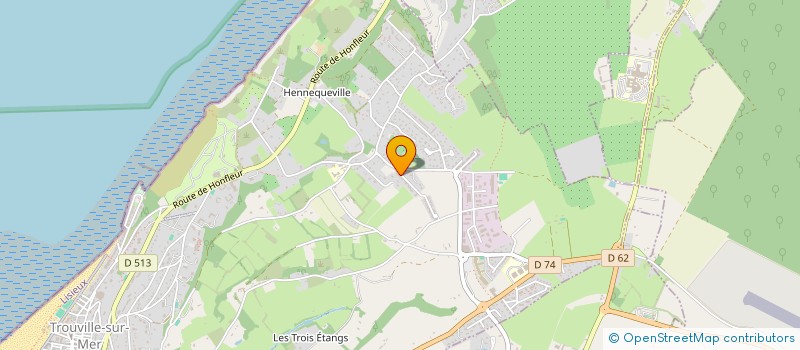 localisation de l'entreprise MONSIEUR PEETERS ABADIE à TROUVILLE-SUR-MER