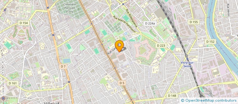 localisation de l'entreprise MONSIEUR PEETLA GIRIDHAR à VITRY-SUR-SEINE