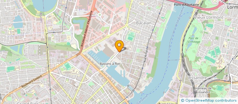 localisation de l'entreprise MONSIEUR PEGUY DJYA KUENMOE  BORDEAUX