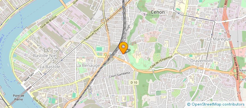 localisation de l'entreprise MONSIEUR PEGUY MBEMBA  CENON