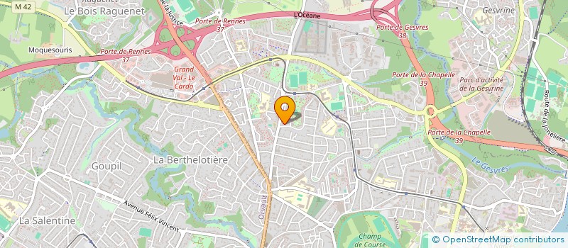 localisation de l'entreprise MONSIEUR PEGUY PETCHA à NANTES