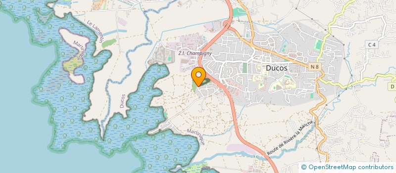 localisation de l'entreprise MONSIEUR PEGUY VADELEUX  DUCOS