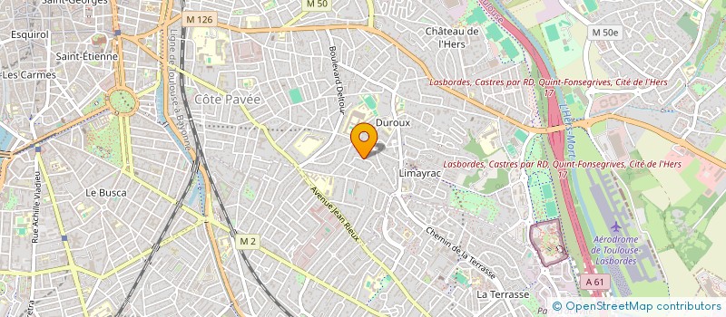 localisation de l'entreprise MONSIEUR PEIO SABARROS à TOULOUSE