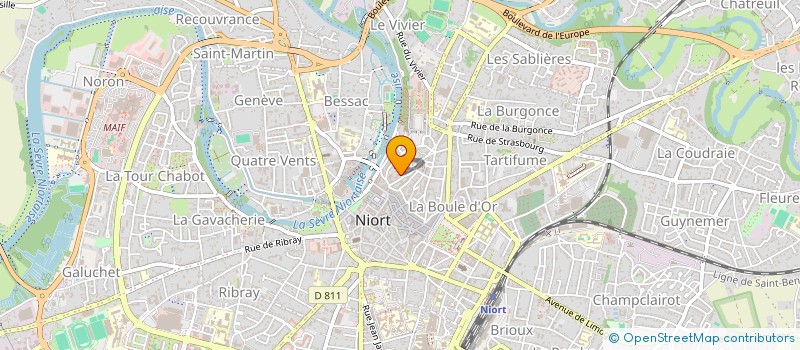 localisation de l'entreprise MONSIEUR PEIXOTO CRISTIANO ANDRE  NIORT