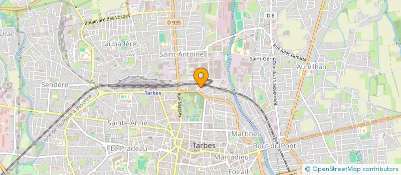 localisation de l'entreprise MONSIEUR PEKKA OLKINUORA  TARBES