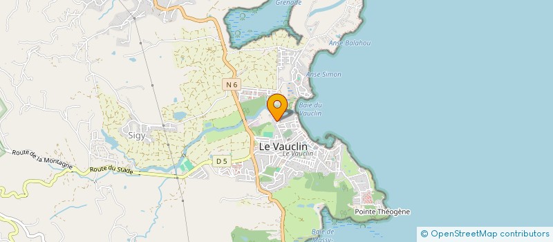 localisation de l'entreprise MONSIEUR PELAGIE MAINGE à VAUCLIN
