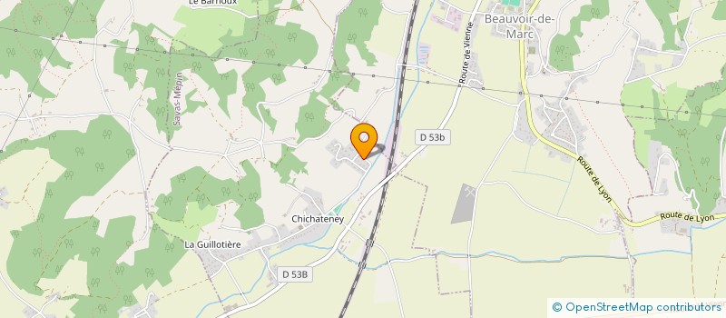 localisation de l'entreprise MONSIEUR PELLETIER FLORIAN  SAVAS-MEPIN