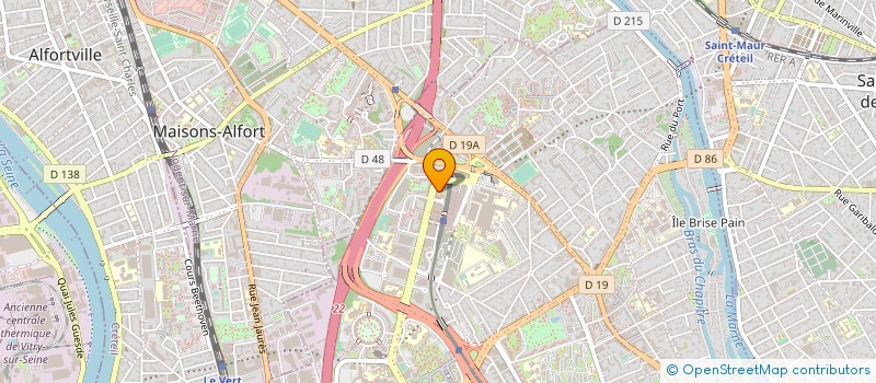 localisation de l'entreprise MONSIEUR PEMBA MAVUNGU NGOMA  CRETEIL