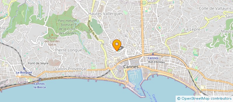 localisation de l'entreprise MONSIEUR PENE MASSAR  CANNES