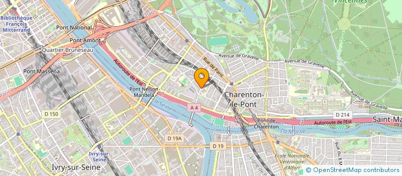 localisation de l'entreprise MONSIEUR PENG CHEN  CHARENTON-LE-PONT