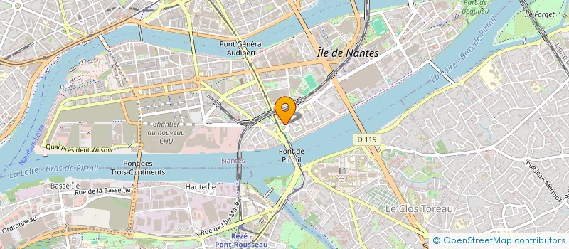 localisation de l'entreprise MONSIEUR PENG JIN à NANTES