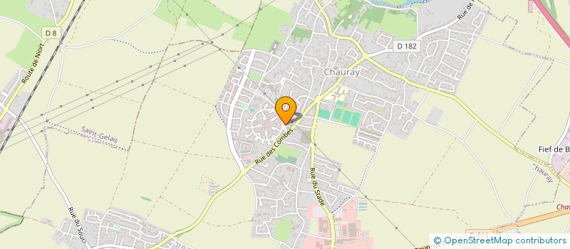 localisation de l'entreprise MONSIEUR PENGCHENG WU  CHAURAY