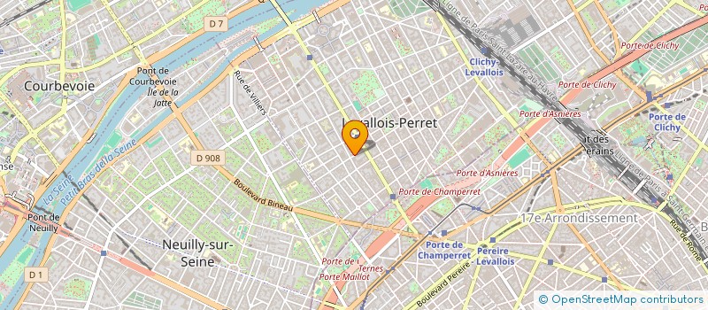localisation de l'entreprise MONSIEUR PENGFEI WEI à LEVALLOIS-PERRET