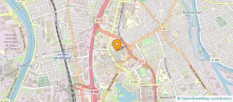 localisation de l'entreprise MONSIEUR PENGFEI YU  CRETEIL