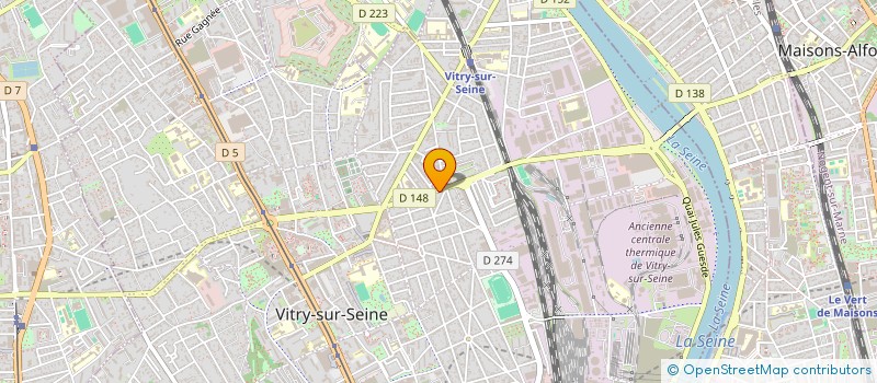 localisation de l'entreprise MONSIEUR PENGYU JIANG à VITRY-SUR-SEINE