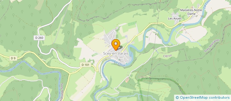 localisation de l'entreprise MONSIEUR PENISIO TUIGANA  SCEY-MAISIERES