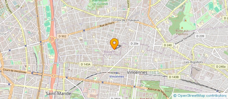 localisation de l'entreprise MONSIEUR PEPPINO ZIEGLER à MONTREUIL