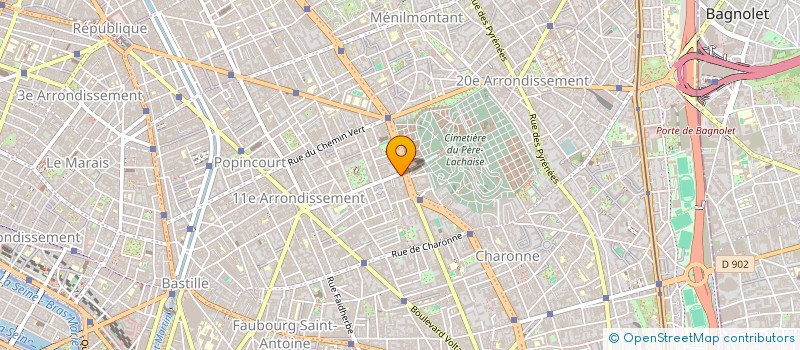 localisation de l'entreprise MONSIEUR PER JOHAN LANDQVIST  PARIS