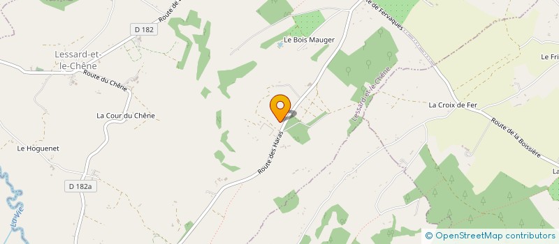 localisation de l'entreprise MONSIEUR PER ODEGARD  SAINT-PIERRE-EN-AUGE