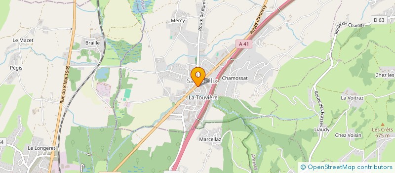 localisation de l'entreprise MONSIEUR PERAN LE GOHLISSE  SAINT-FELIX