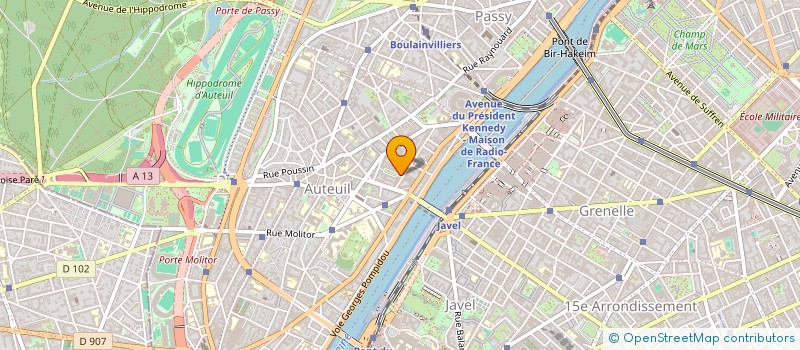 localisation de l'entreprise MONSIEUR PERCEVAL DELMON  PARIS