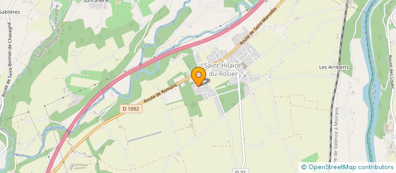 localisation de l'entreprise MONSIEUR PEREIRA JEAN PHILIPPE  SAINT-HILAIRE-DU-ROSIER