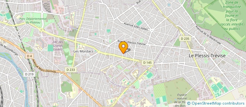 localisation de l'entreprise MONSIEUR PEREIRA LIMA à CHAMPIGNY-SUR-MARNE