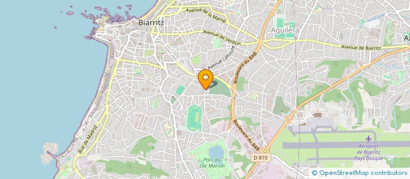 localisation de l'entreprise MONSIEUR PEREZ ALBERTI à BIARRITZ