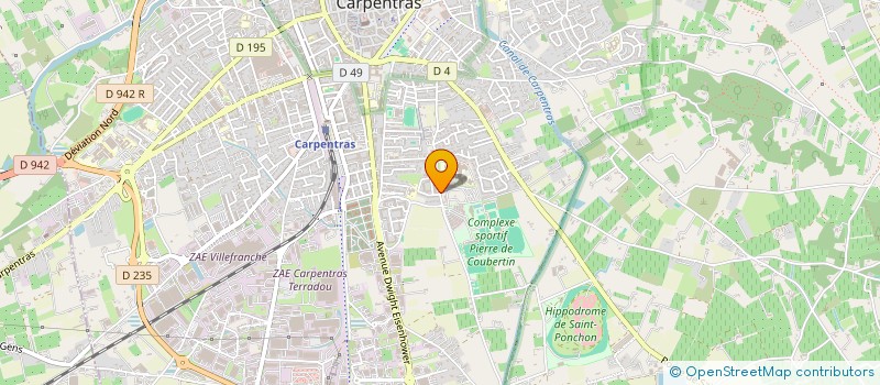 localisation de l'entreprise MONSIEUR PEREZ LLAMAS à CARPENTRAS