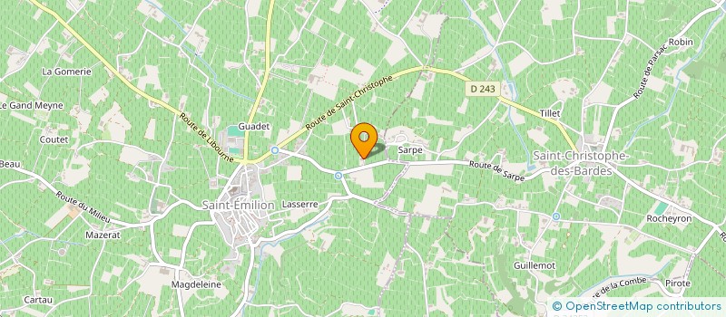 localisation de l'entreprise MONSIEUR PERFECTO DALAMA GARCIA  SAINT PEY D'ARMENS