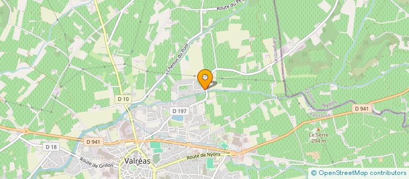 localisation de l'entreprise MONSIEUR PERGOLA FRANCE  VALREAS