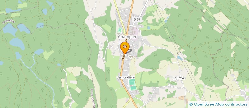 localisation de l'entreprise MONSIEUR PERHAN TEISSEIRE  CHAMPIER