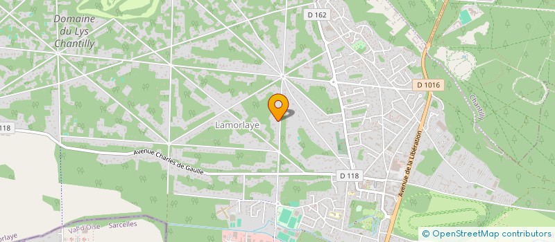 localisation de l'entreprise MONSIEUR PERICA MILENKOVIC  LUZARCHES