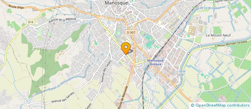 localisation de l'entreprise MONSIEUR PERO SLAVIC à MANOSQUE