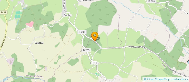 localisation de l'entreprise MONSIEUR PERRY KING  ARTHEZ-DE-BEARN