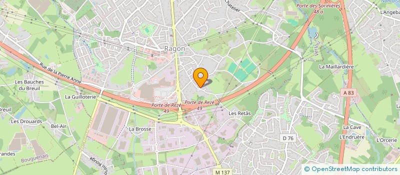 localisation de l'entreprise MONSIEUR PERTSH ALOYAN à REZE