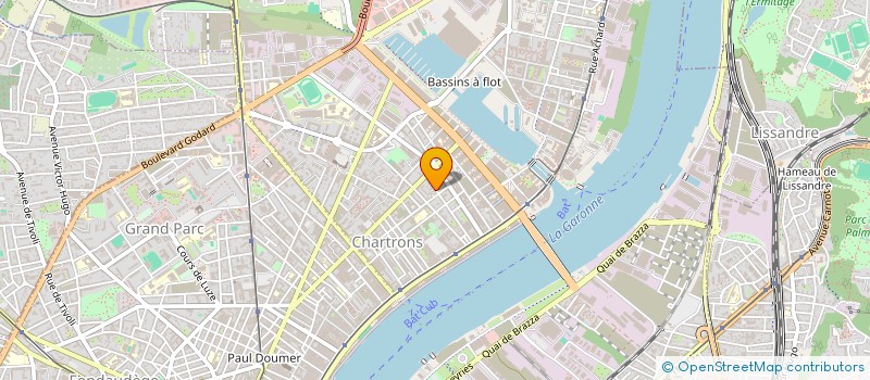 localisation de l'entreprise MONSIEUR PERTSH HAKHVERDYAN  BORDEAUX