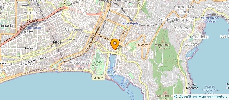 localisation de l'entreprise MONSIEUR PERTTU JALKANEN à NICE