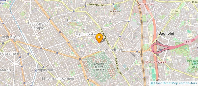 localisation de l'entreprise MONSIEUR PERUMAL SOUNDARARAJ  PARIS