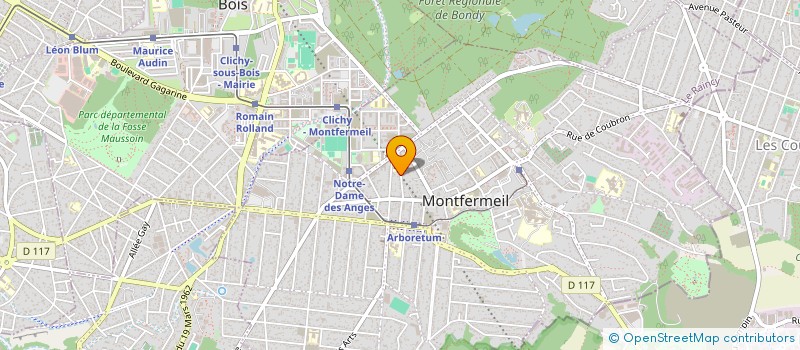 localisation de l'entreprise MONSIEUR PERVAIZ MOHAMMAD  MONTFERMEIL