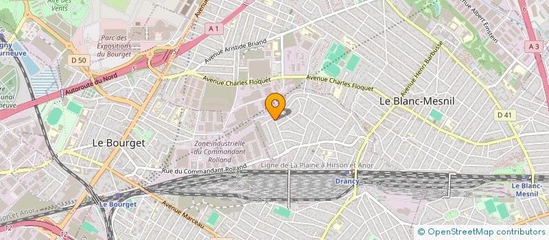 localisation de l'entreprise MONSIEUR PETAR BOGDANOVIC  DRANCY