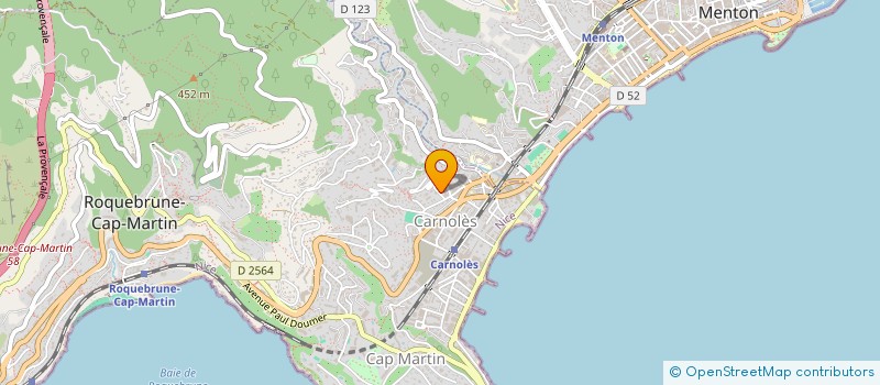 localisation de l'entreprise MONSIEUR PETAR KACAVENDA à ROQUEBRUNE-CAP-MARTIN