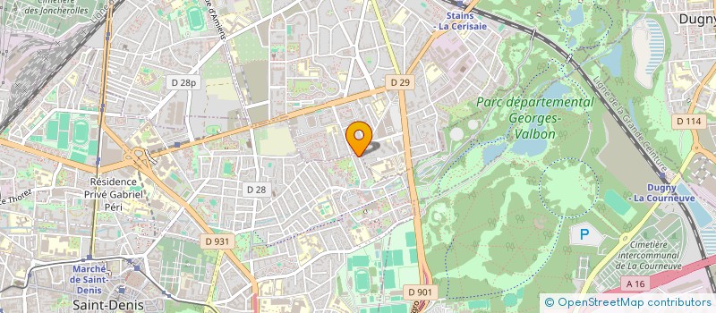 localisation de l'entreprise MONSIEUR PETAR MILICEVIC à SAINT-DENIS