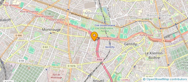 localisation de l'entreprise MONSIEUR PETAR OMCIKUS à GENTILLY