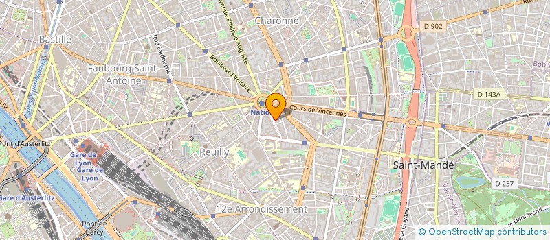 localisation de l'entreprise MONSIEUR PETAR STAYKOV à PARIS