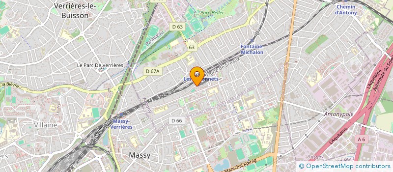 localisation de l'entreprise MONSIEUR PETEN RAKARI à ANTONY