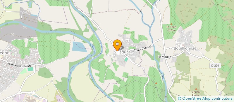 localisation de l'entreprise MONSIEUR PETER ALLISON  VILLEDUBERT