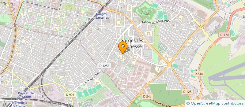 localisation de l'entreprise MONSIEUR PETER ASARE à GARGES-LES-GONESSE