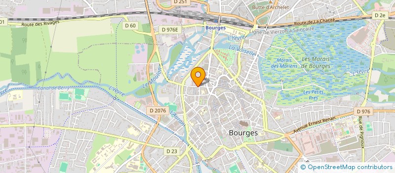 localisation de l'entreprise MONSIEUR PETER BAELE à BOURGES